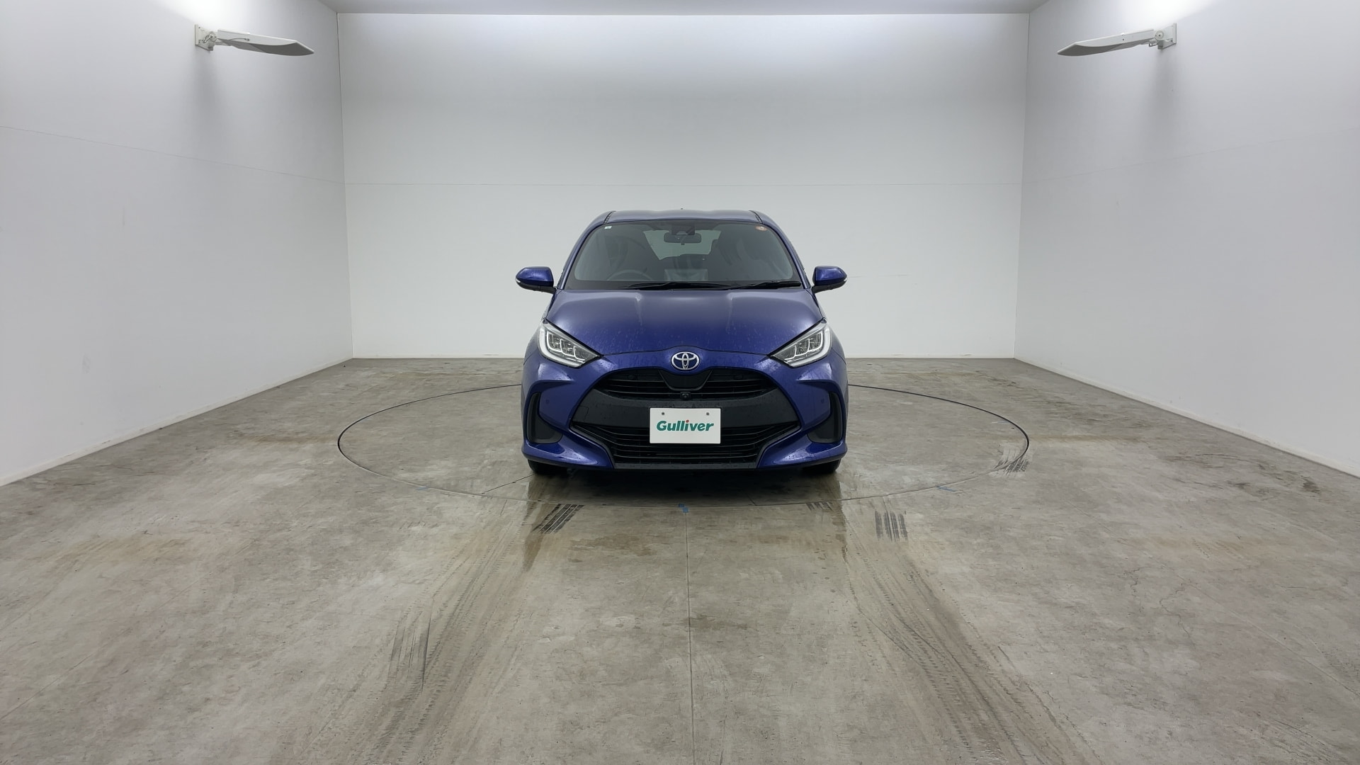 ヤリス ledヘッドライト 純正 トヨタ,ヤリス,G,純正8型ナビ 全方位