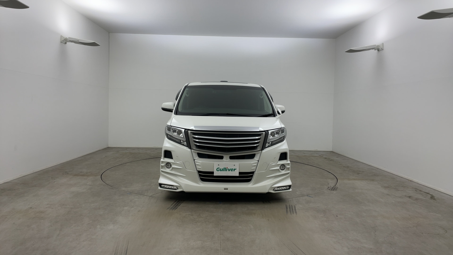 トヨタ,アルファード,S Cパッケージ,BIGX11型ナビ TRDエアロ