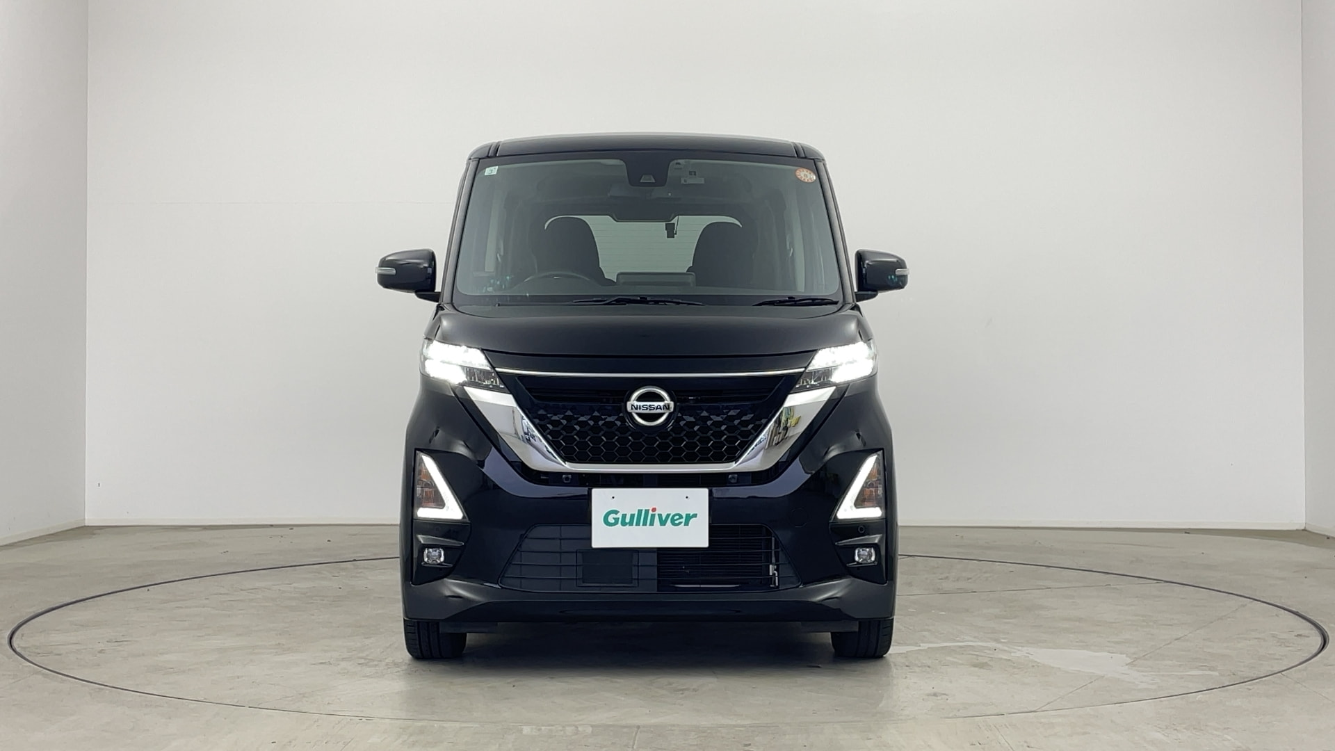 日産,ルークス,ハイウェイスター Gターボ,純正9インチナビTV 全方位
