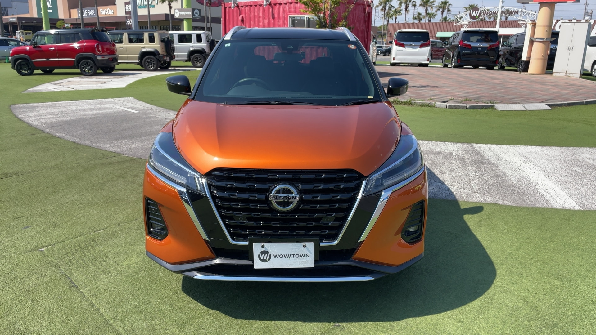 日産,キックス,X,2021(令3)年式,プレミアムホライズンオレンジ/ピュア